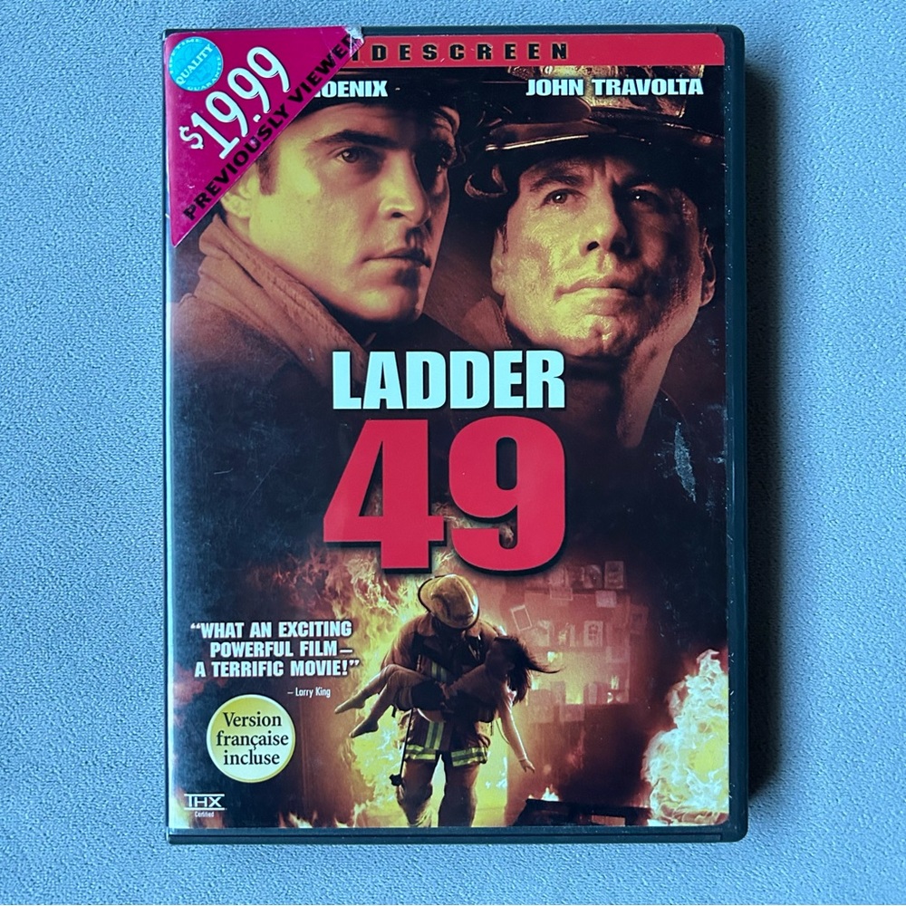 3 for $15 ~ Ladder 49 ~ Joaquin Phoenix John Travolta ~ DVD ~ 3 for $15